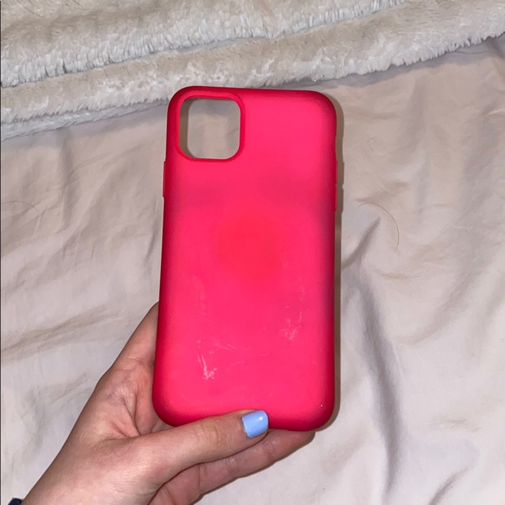 neon pink iphone 11 pro max case